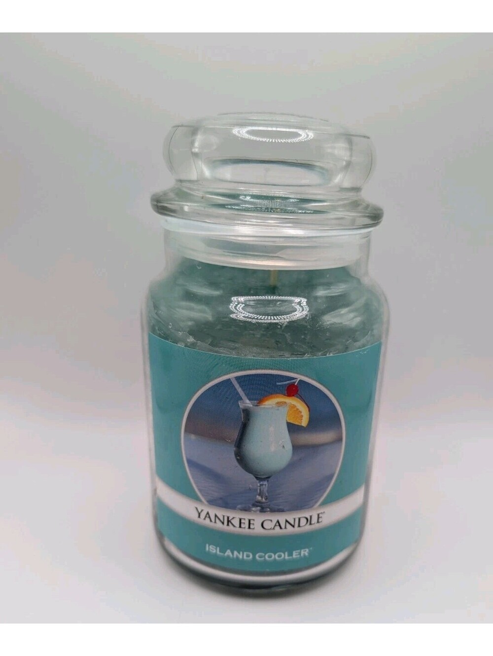 Yankee Candle ISLAND COOLER Large 22oz Jar Candle New Rare Discontinued